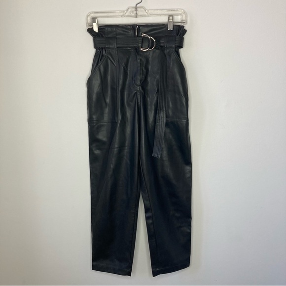 River Island Faux Leather Pants - Picture 3 of 11